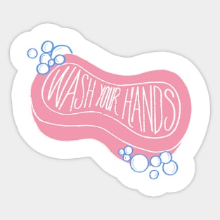 Wash Your Hands Sticker